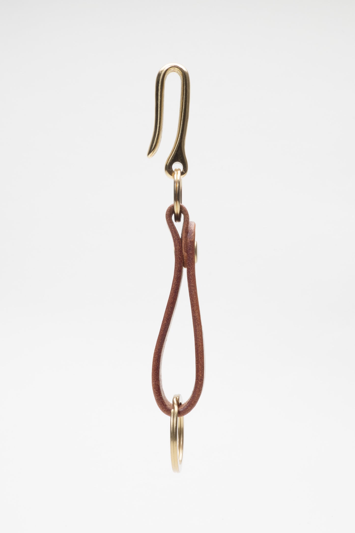 HS68 Keychain - Red Brown