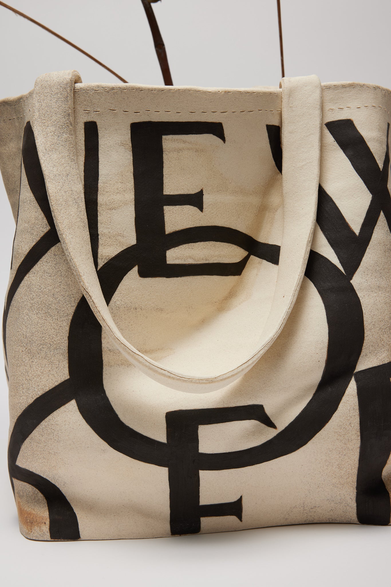 NYT Ceramic Bag by Alyson Brandes