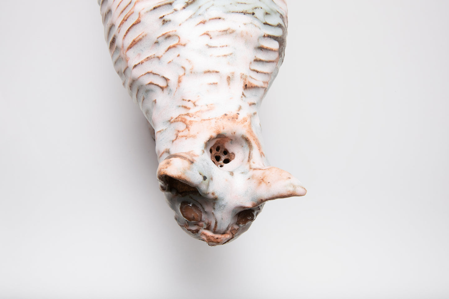 Ceramic Kitties by Richard Nam