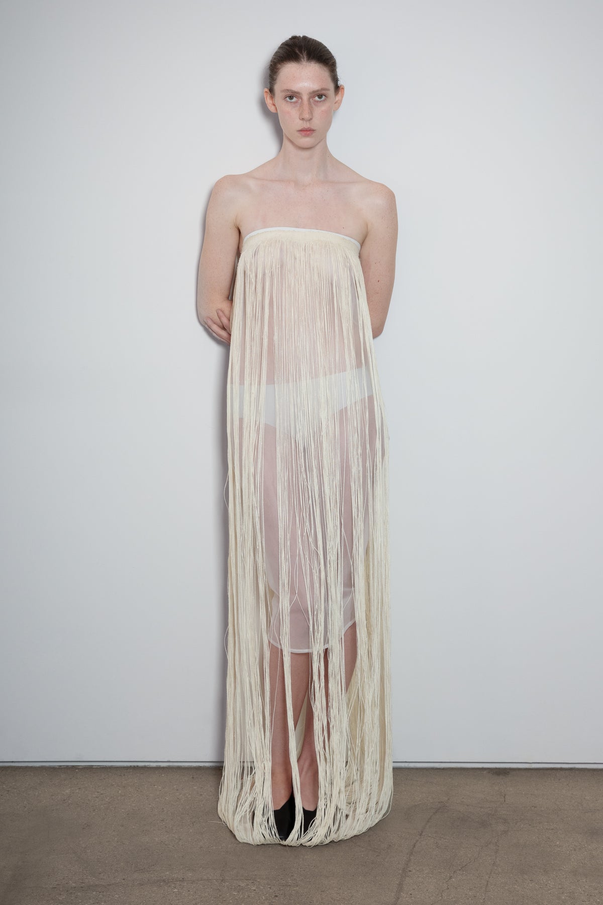 Tussah Fringe Dress