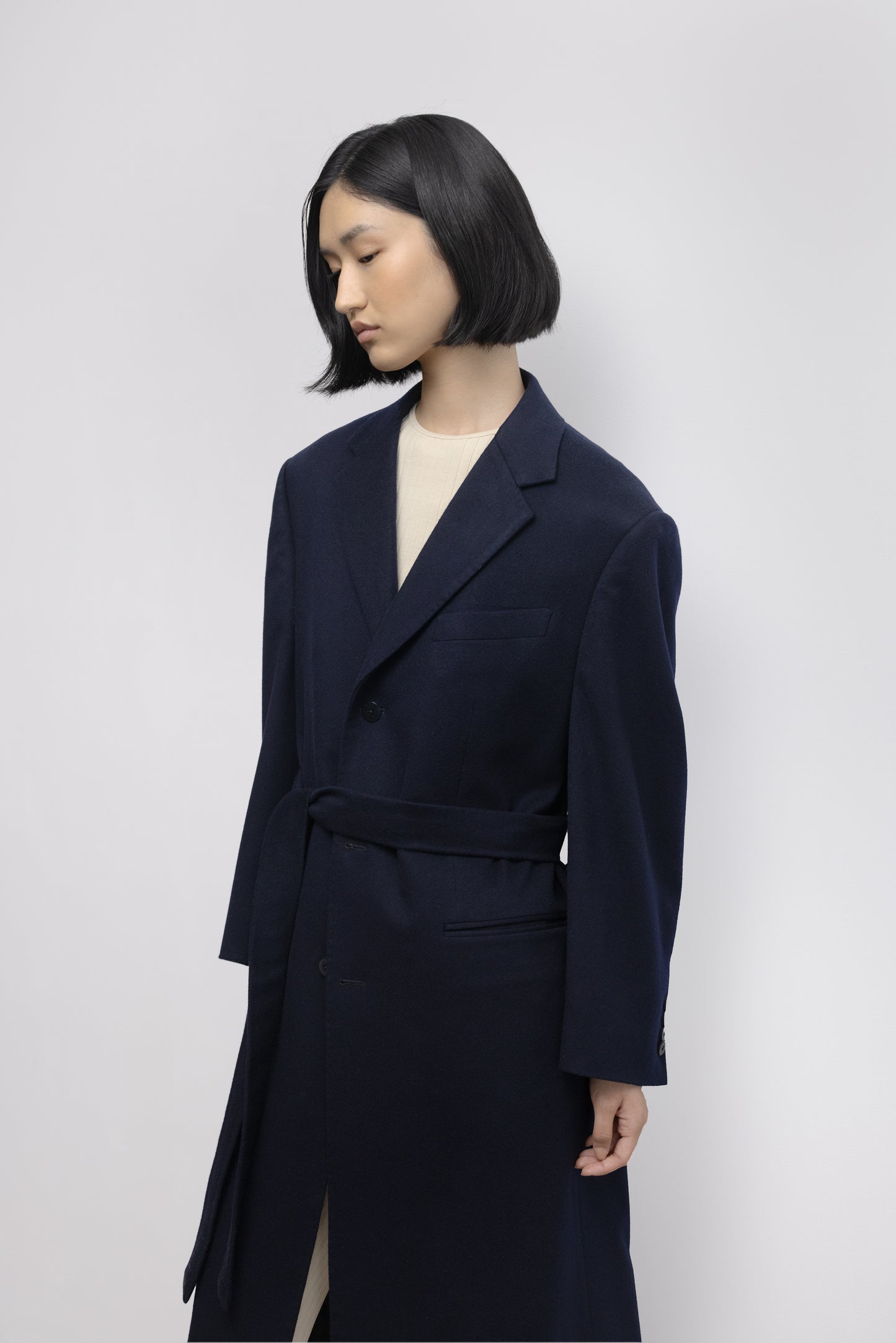 Belted Long Coat