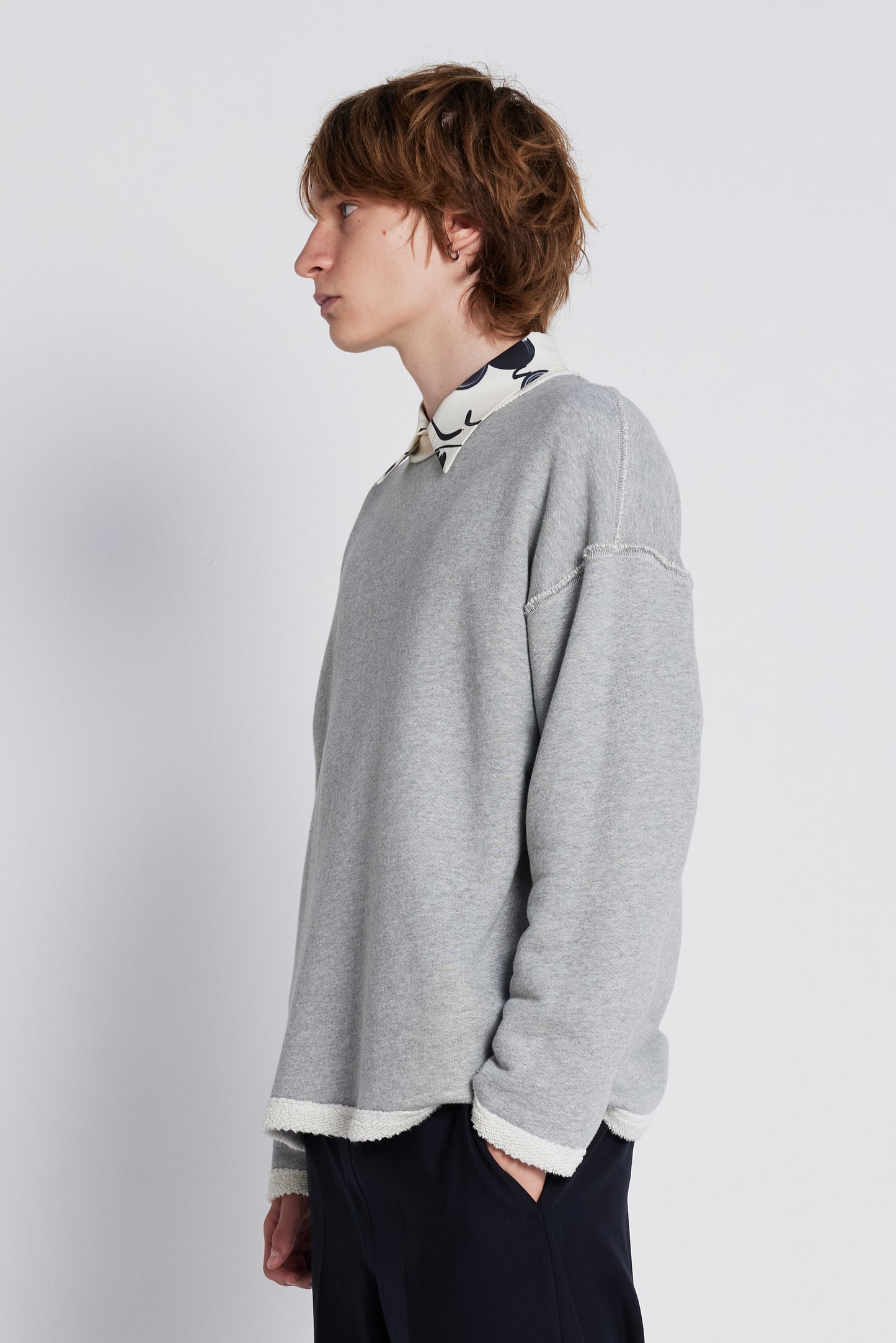 Reverse Crewneck Pullover