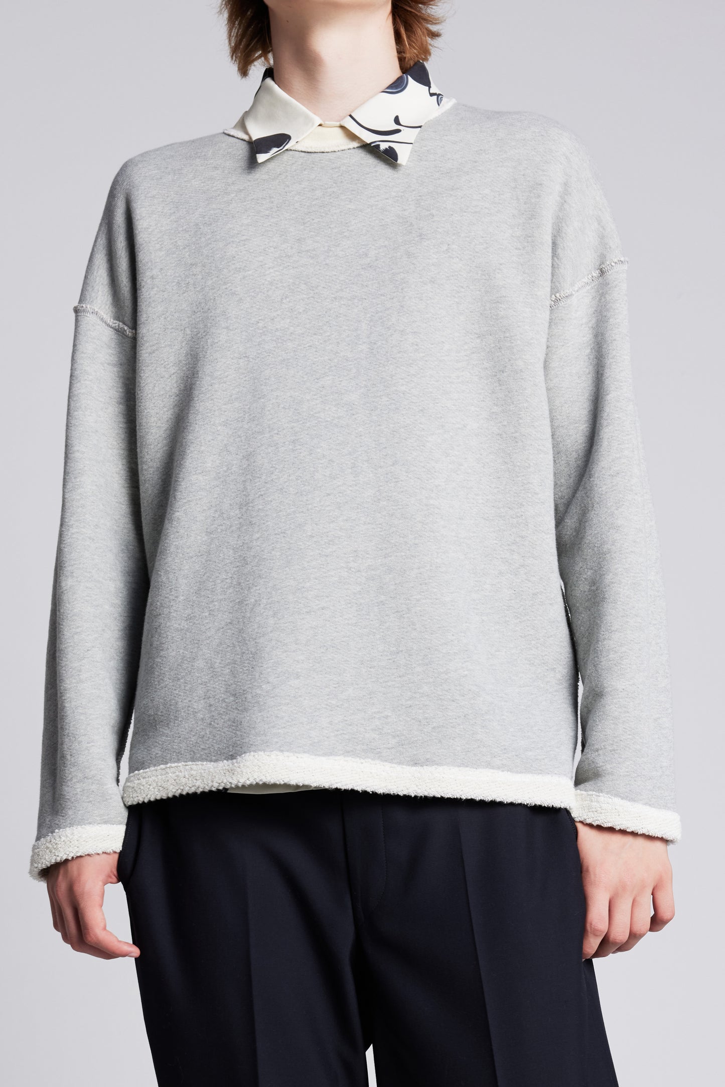 Reverse Crewneck Pullover
