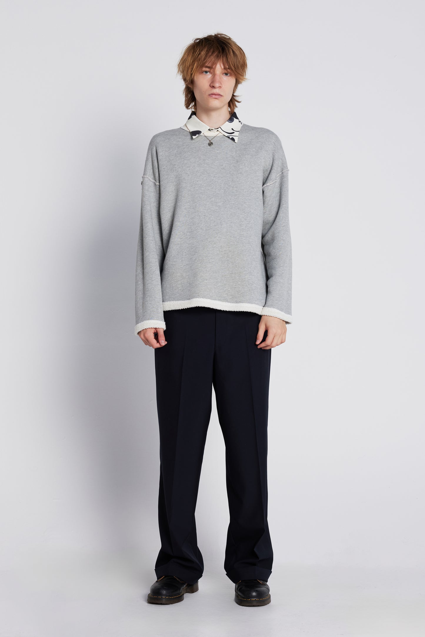 Reverse Crewneck Pullover