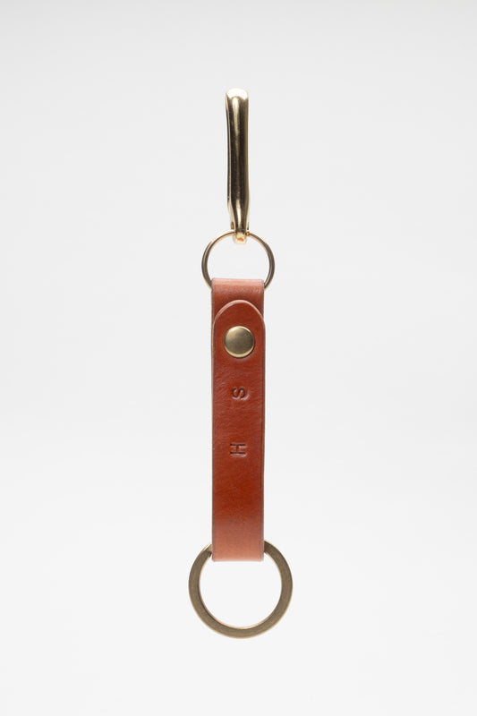 HS68 Keychain - Red Brown