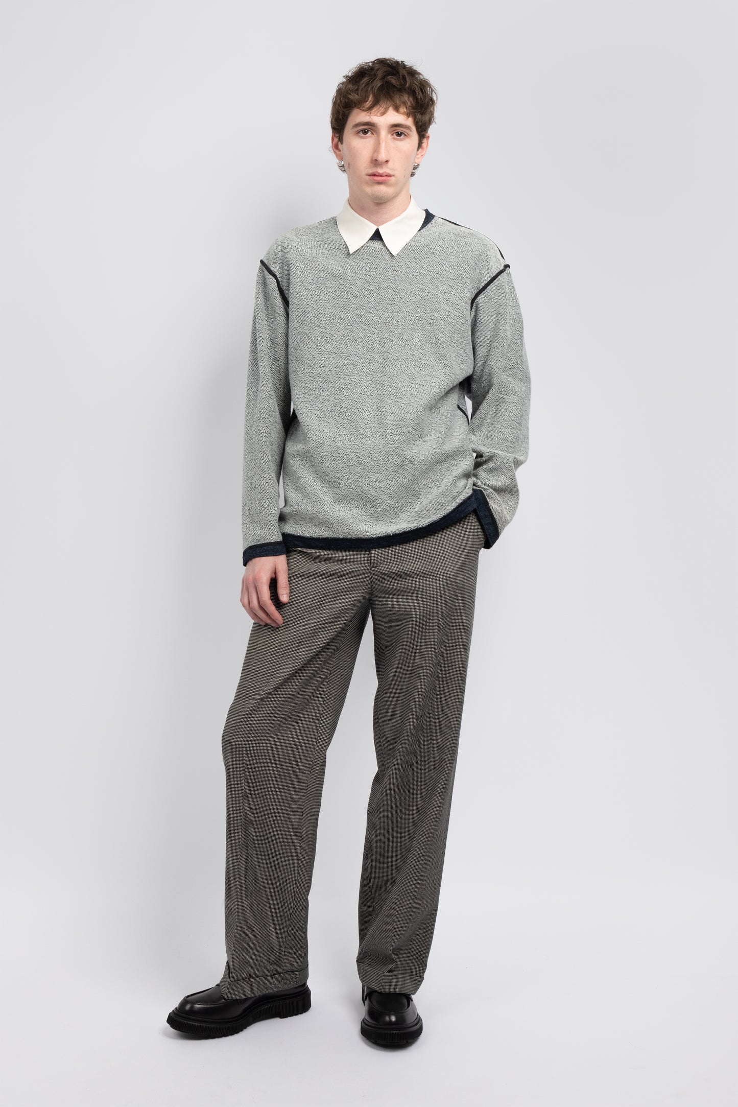 Reverse Crewneck Pullover