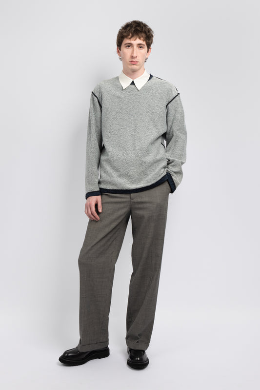Reverse Crewneck Pullover