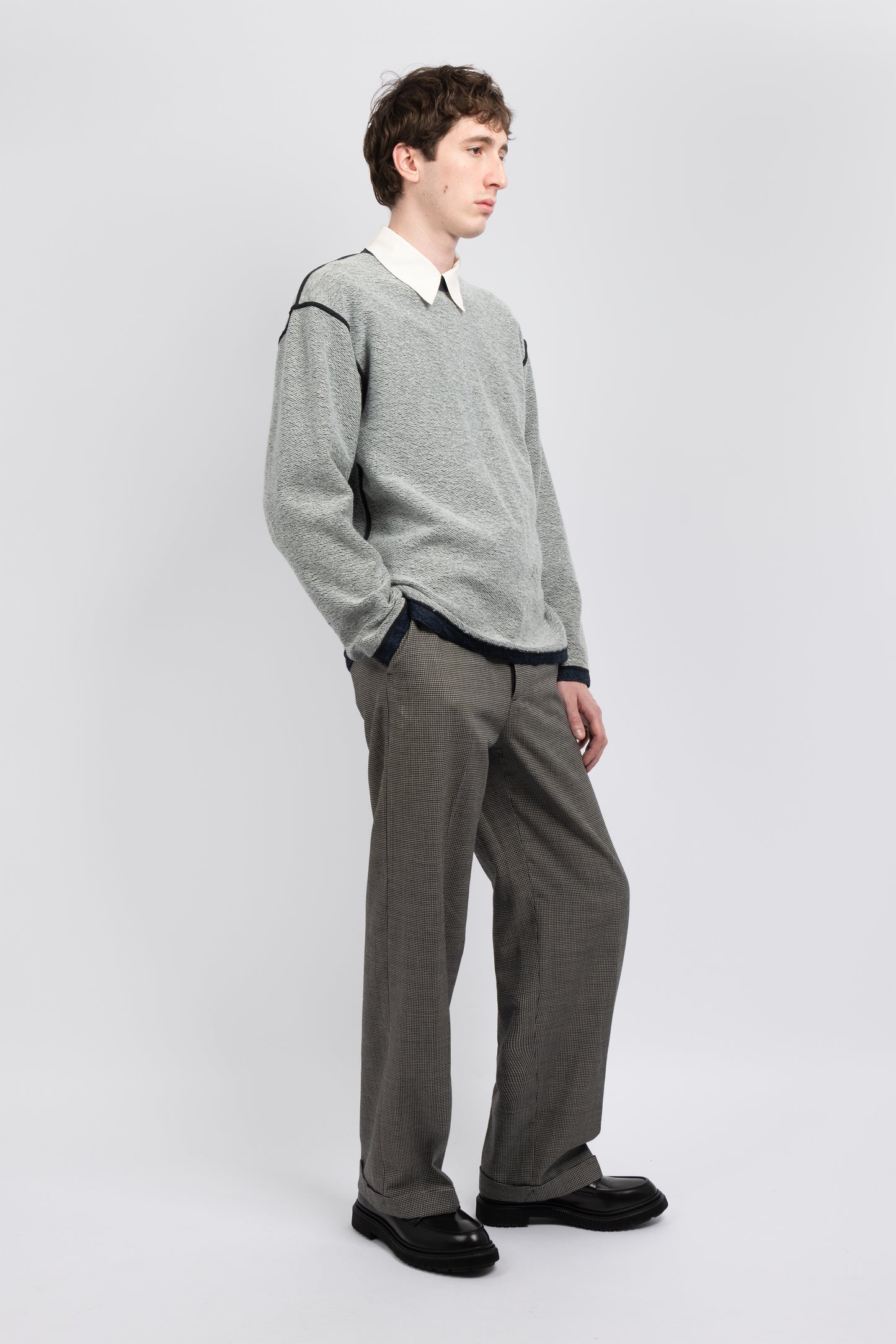 Reverse Crewneck Pullover