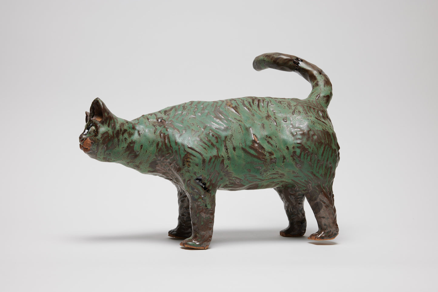 Ceramic Kitties by Richard Nam