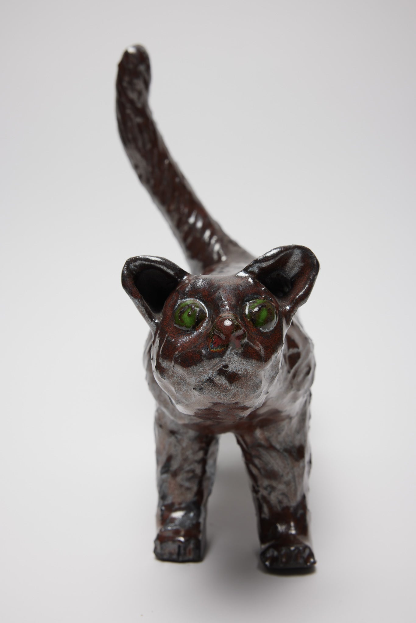 Ceramic Kitties by Richard Nam