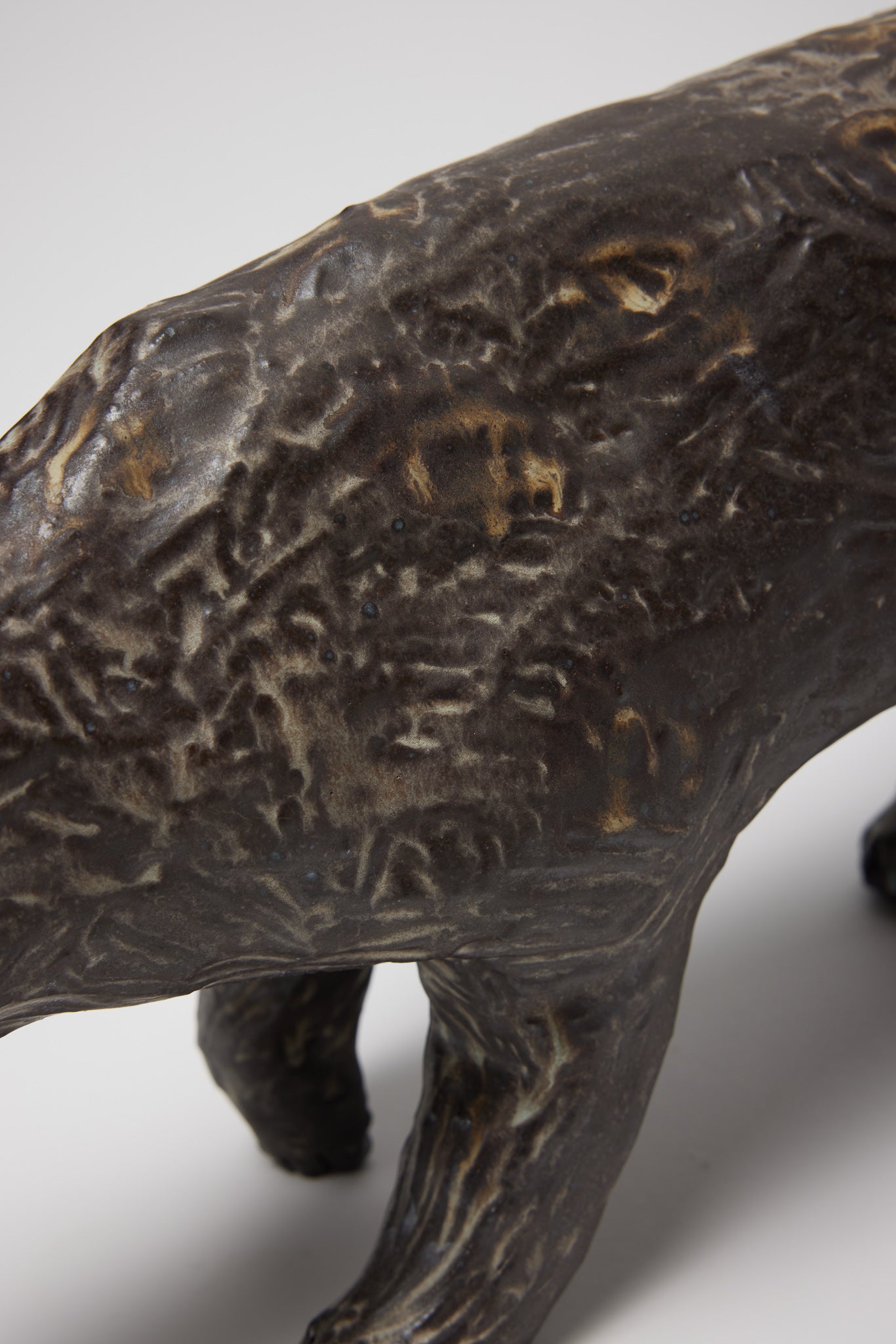 Ceramic Kitties by Richard Nam