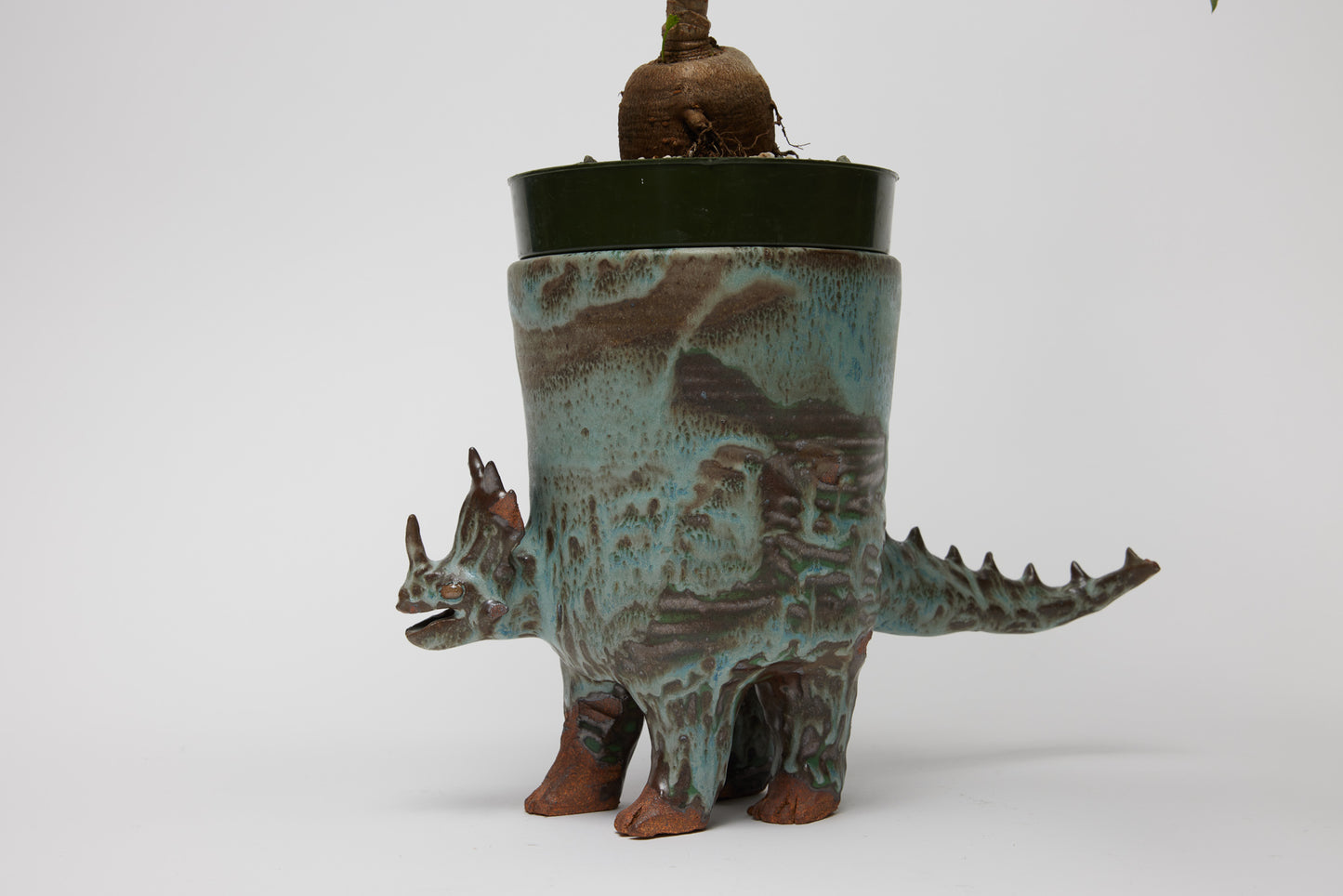 Ceramic Dinosaur by Richard Nam