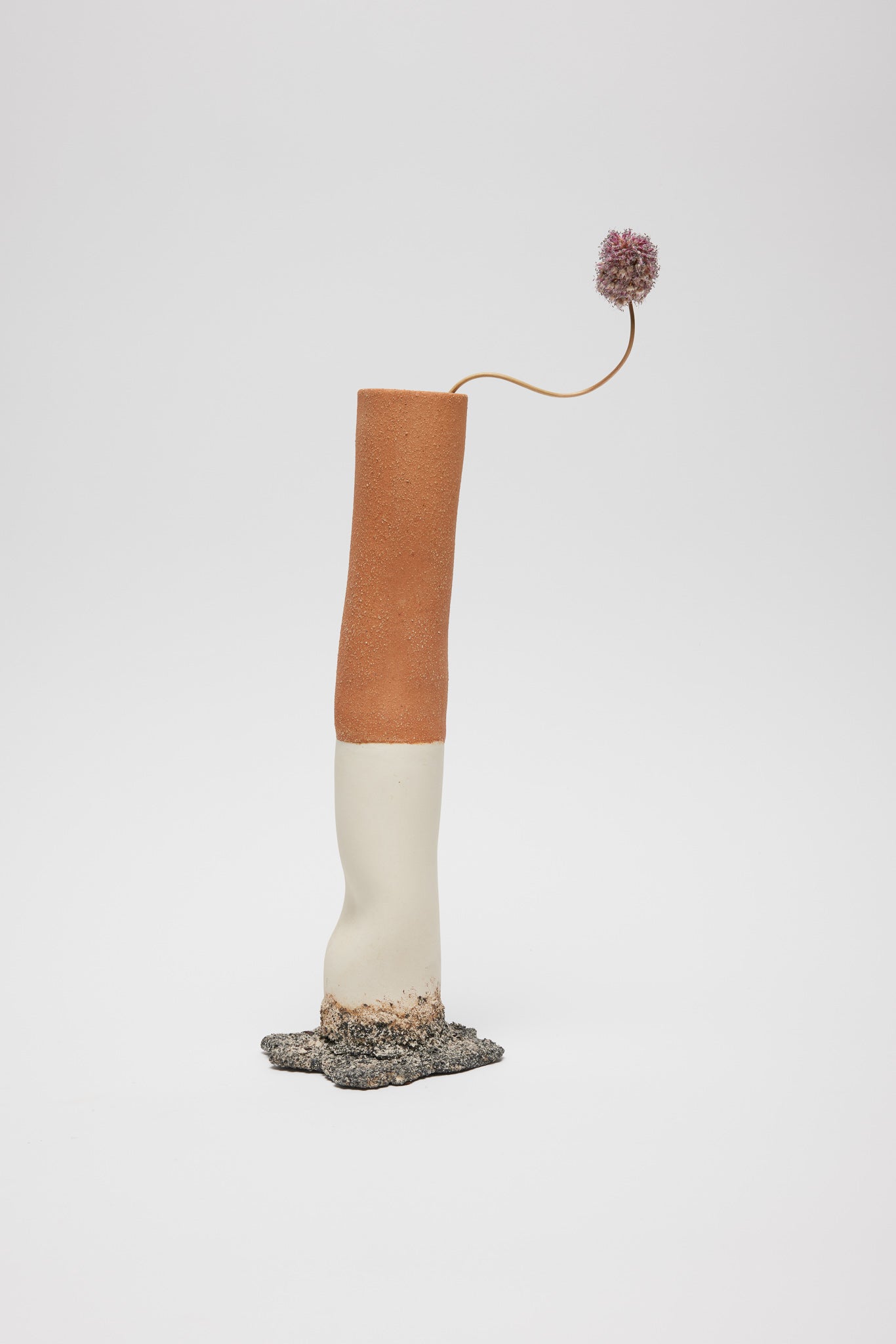 Ceramic Cigarette by Amie Byrne