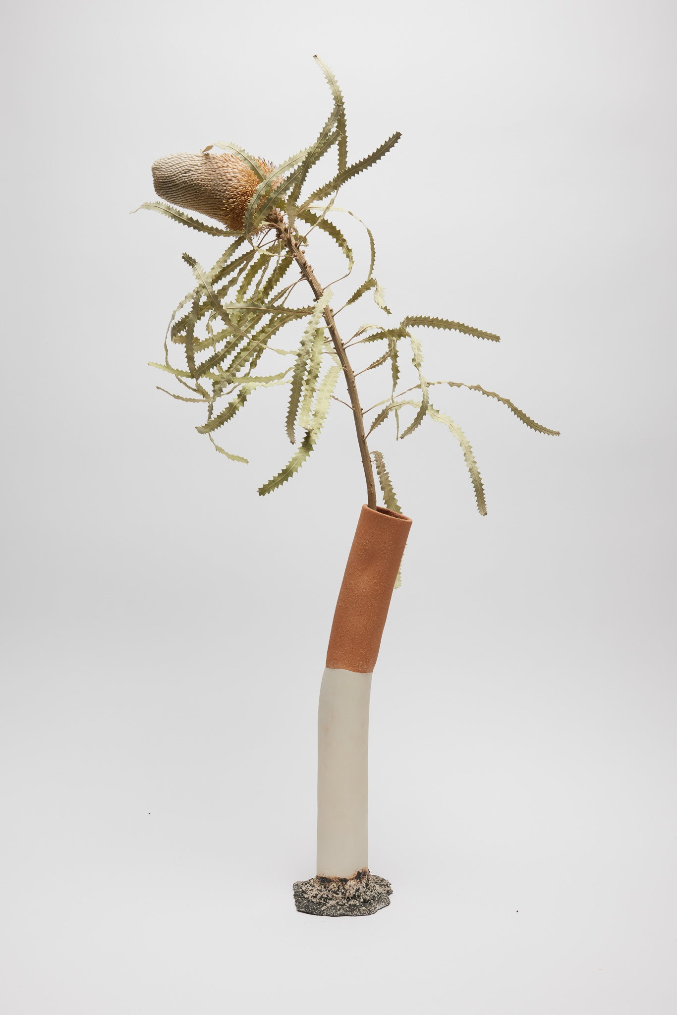 Ceramic Cigarette by Amie Byrne