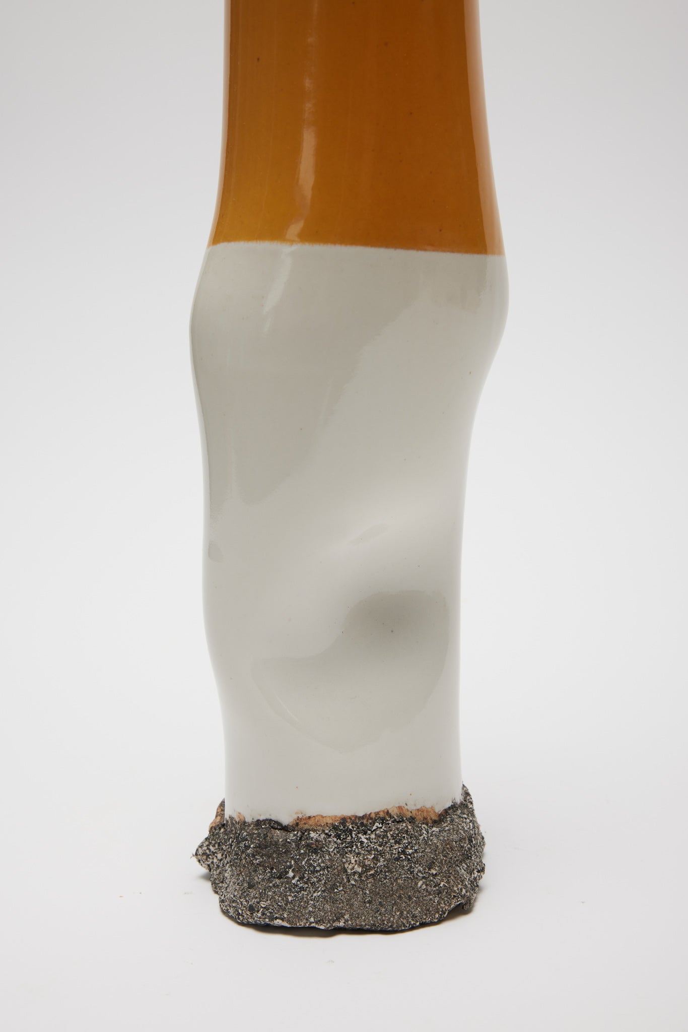 Ceramic Cigarette by Amie Byrne