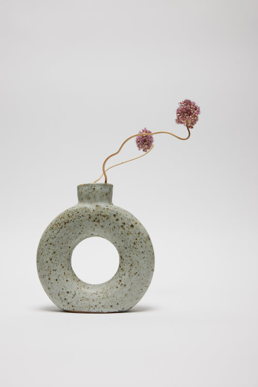 Ceramic Donut Vase
