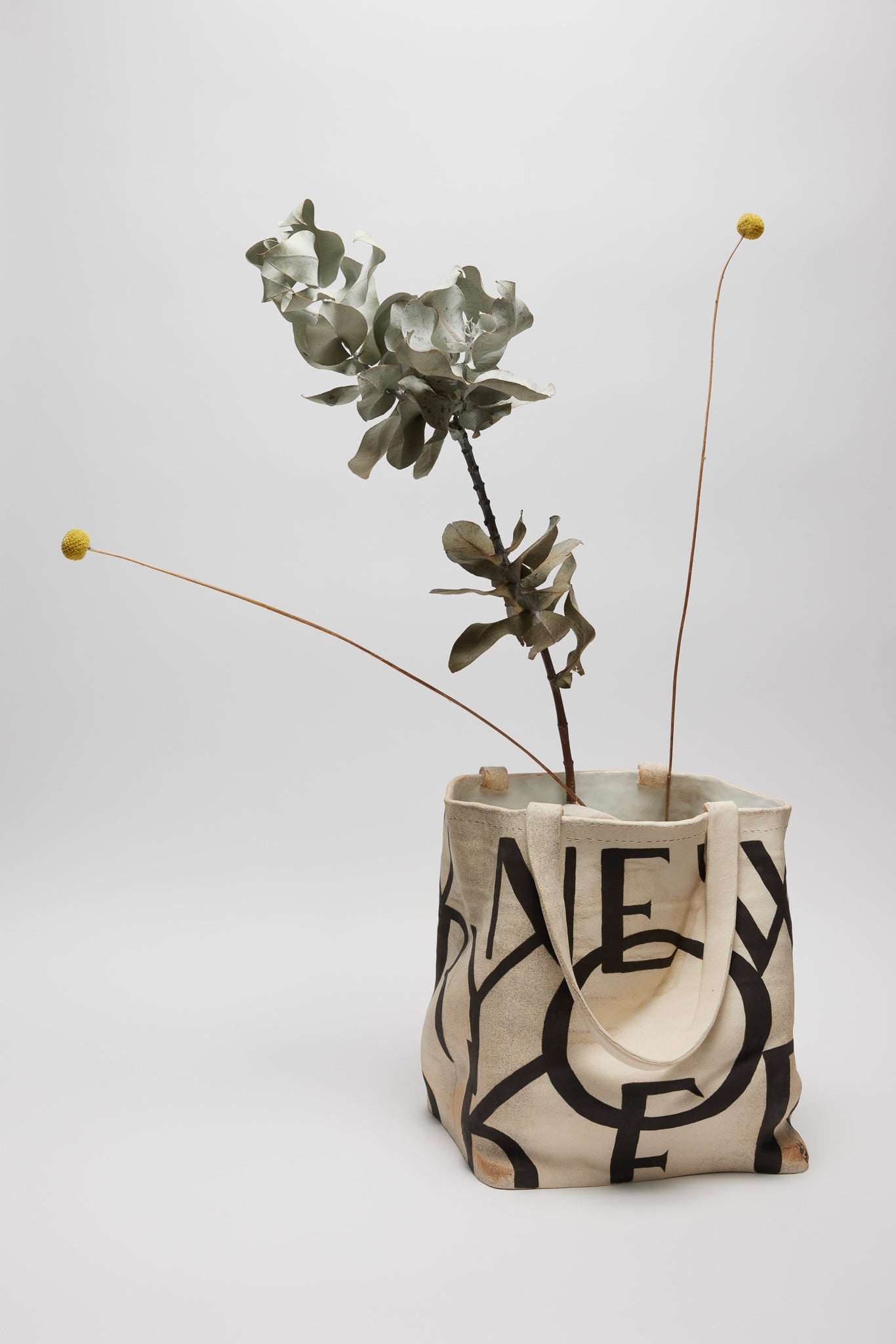 NYT Ceramic Bag by Alyson Brandes