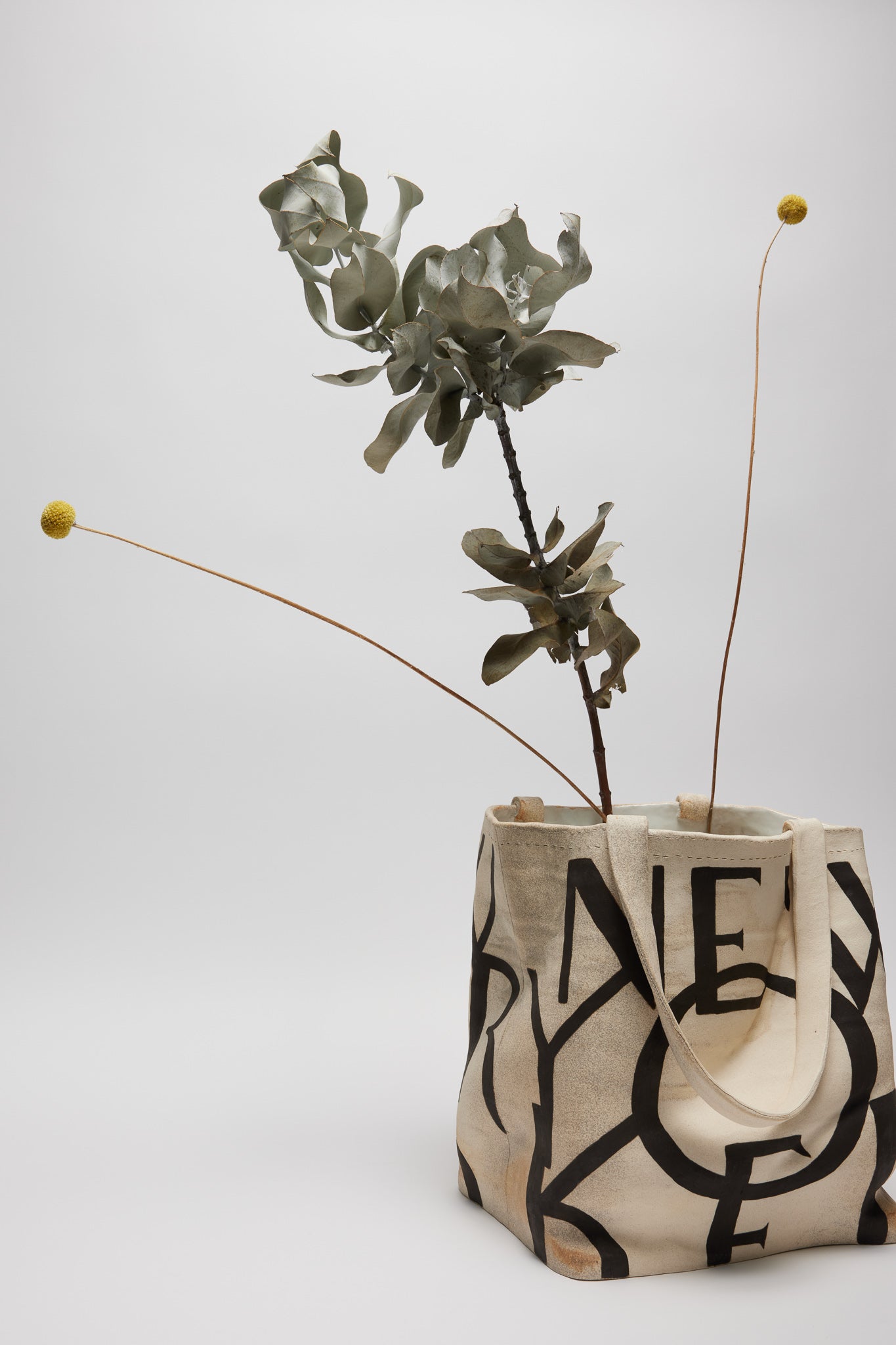 NYT Ceramic Bag by Alyson Brandes