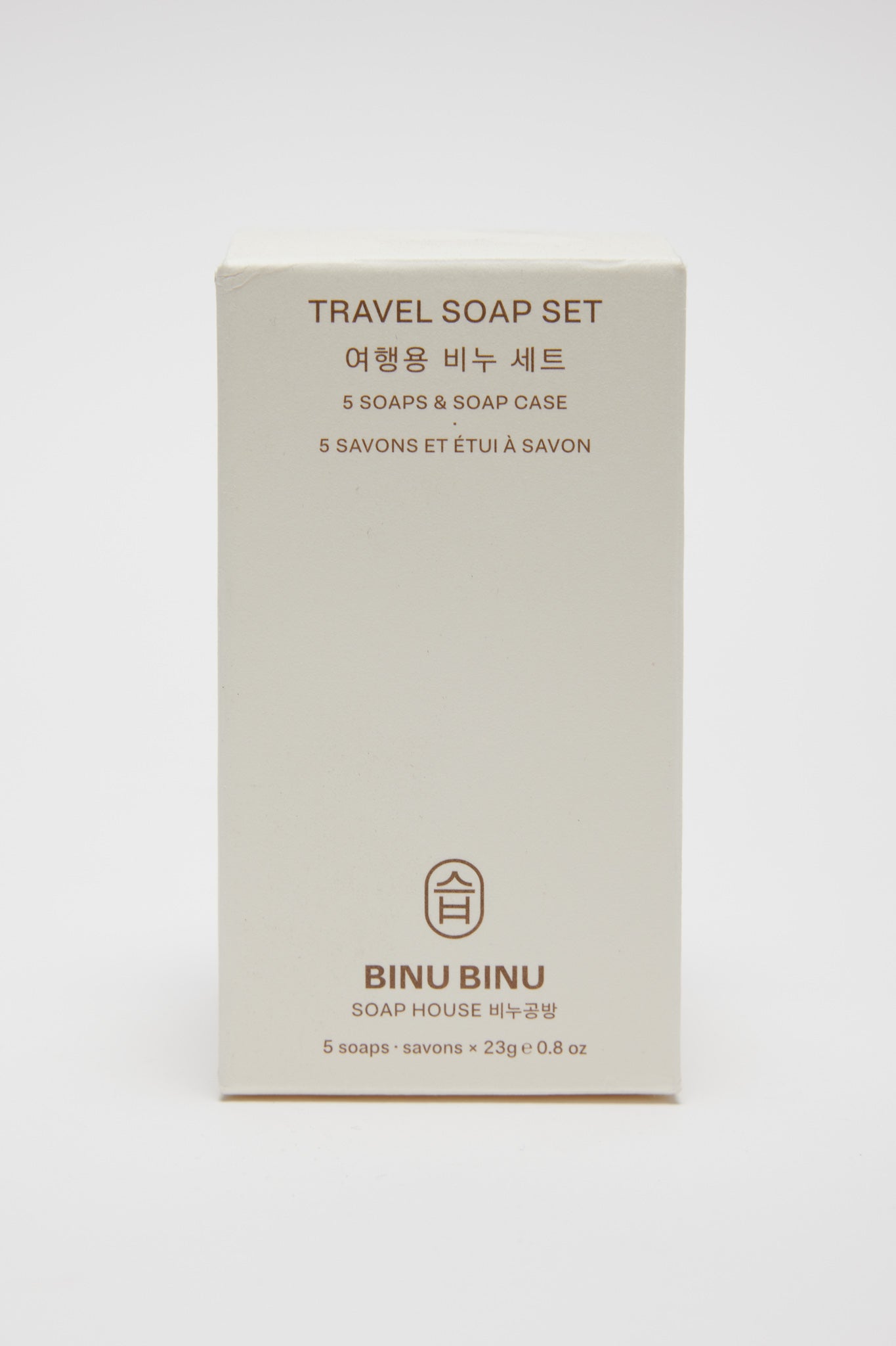 Binu Binu Soap - 5 Bar Travel Soap Gift Set