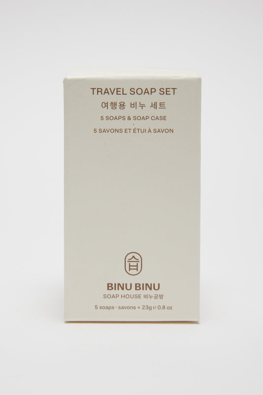 Binu Binu Soap - 5 Bar Travel Soap Gift Set