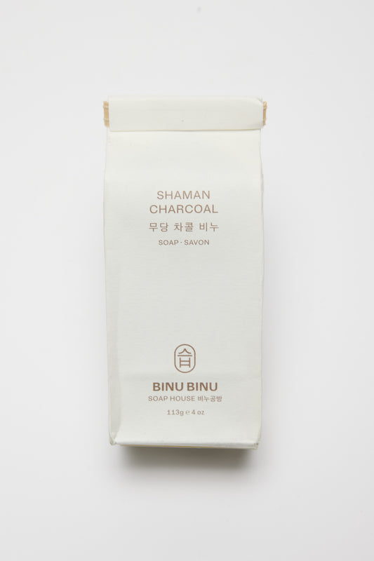 Binu Binu Soap - Shaman Charcoal