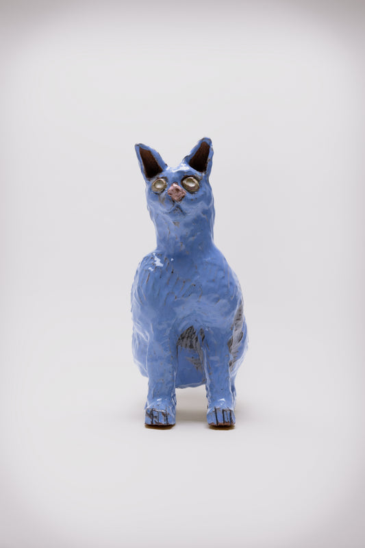 Ceramic Kitties by Richard Nam
