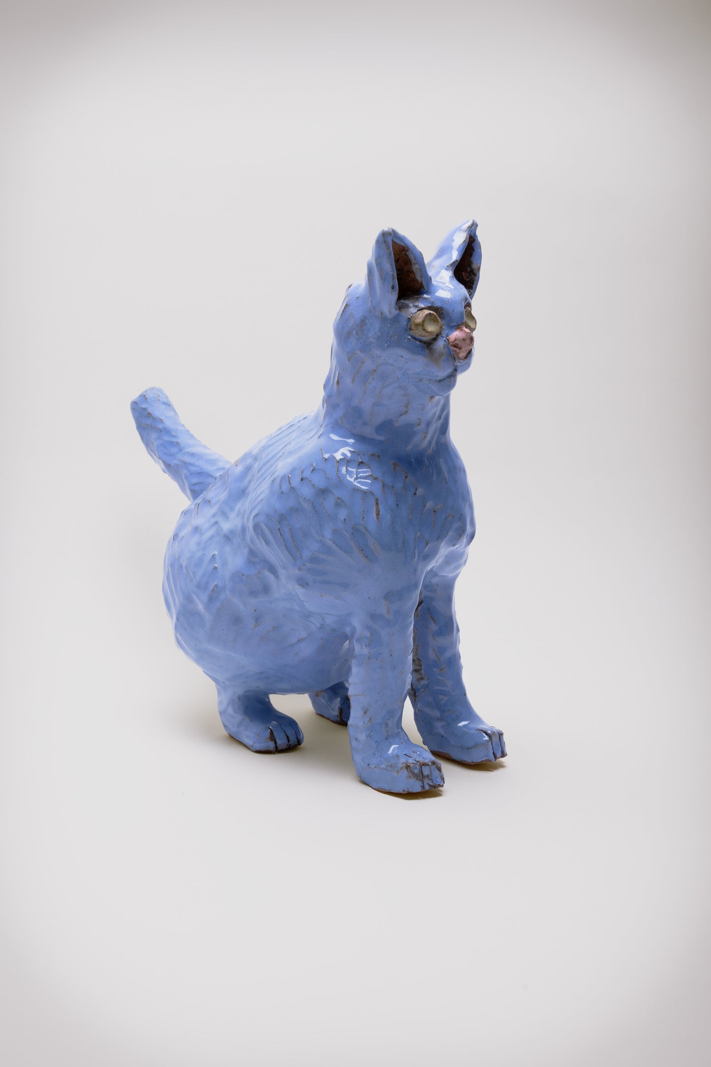 Ceramic Kitties by Richard Nam