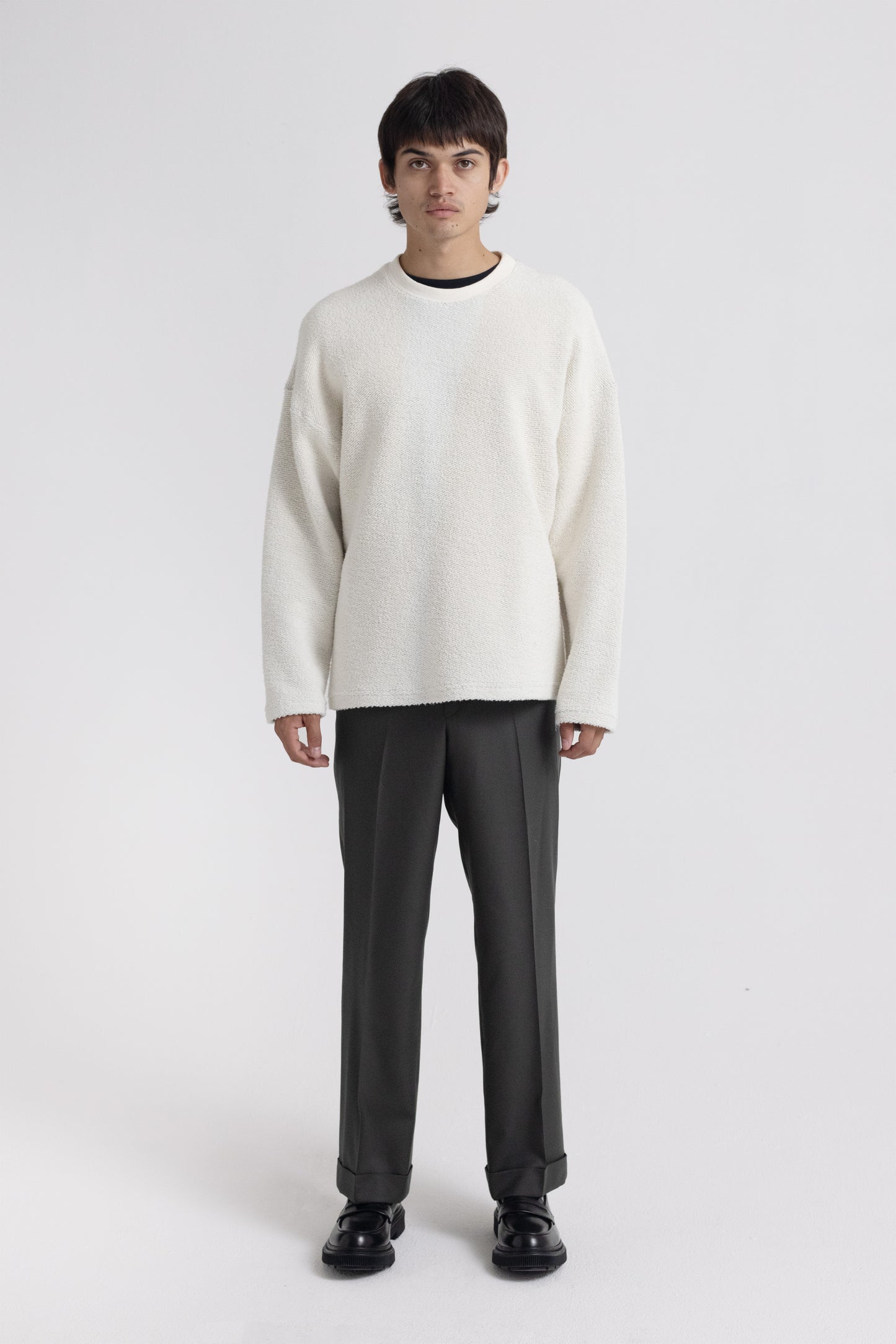 Reverse Crewneck Pullover