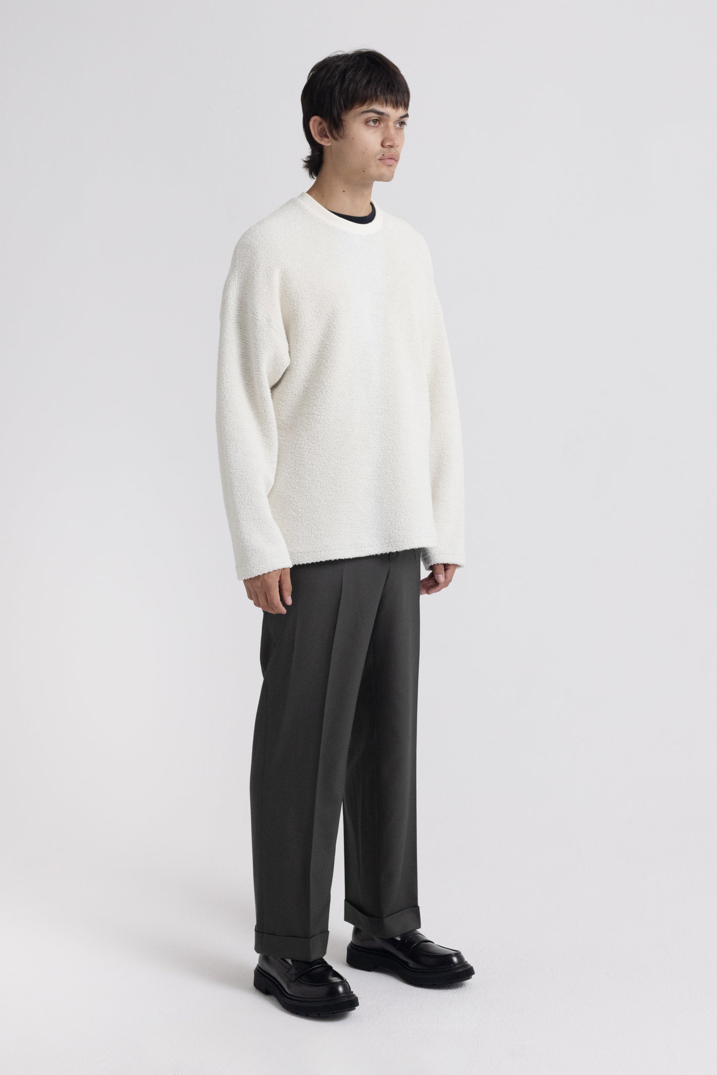 Reverse Crewneck Pullover