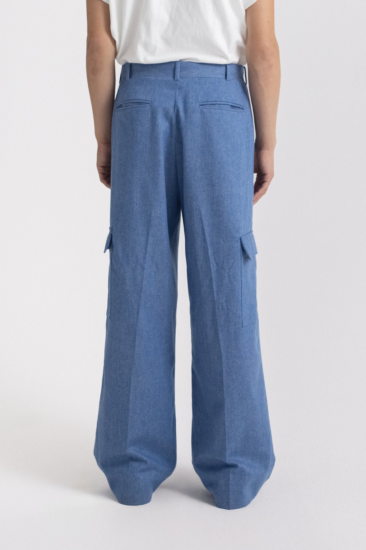Denim Wide Trousers by HS68 + Anna Rosen