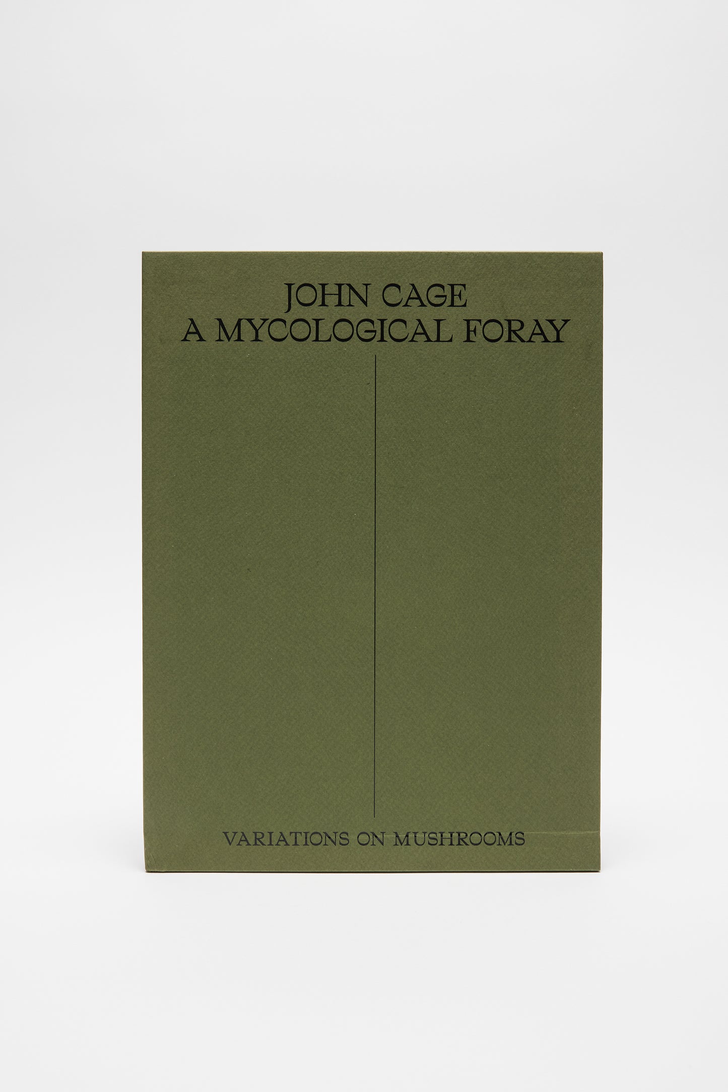 John Cage: A Mycological Foray by Atelier Editions