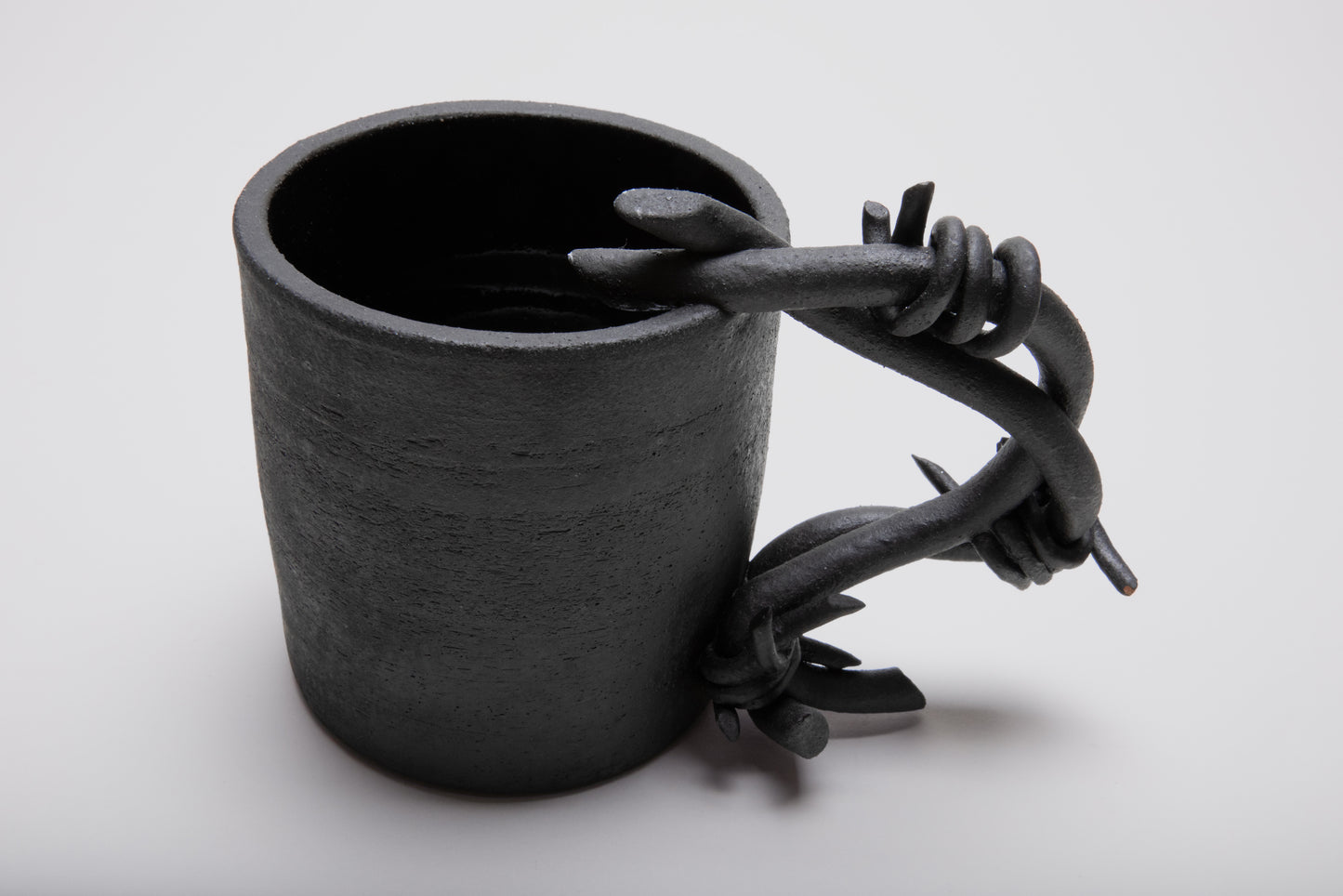 Barbed Wire Mug by Jane Kang