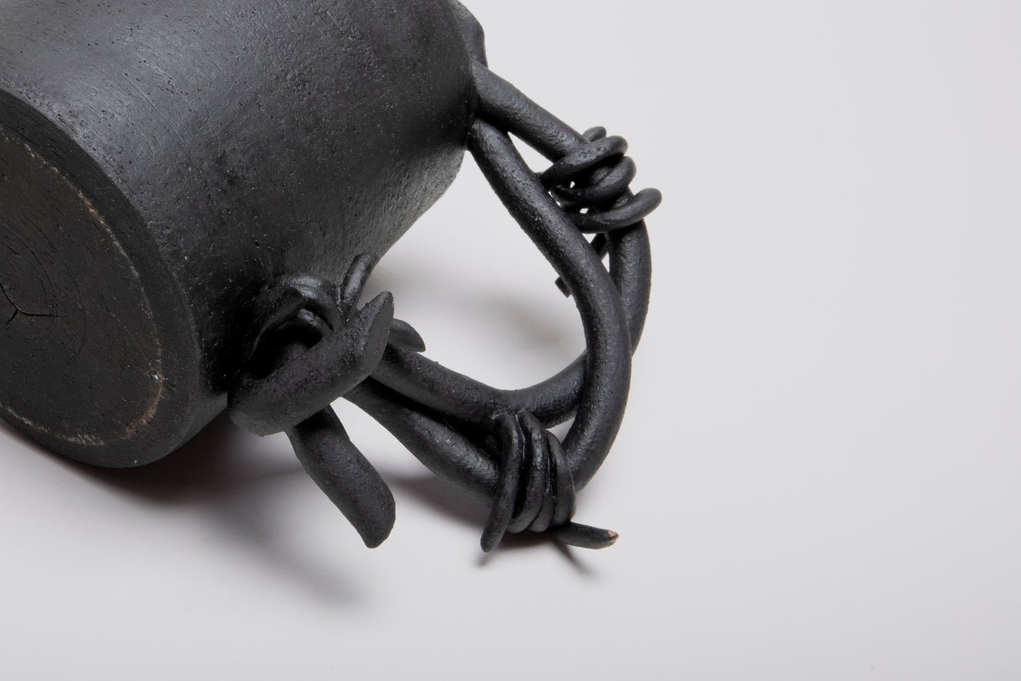 Barbed Wire Mug by Jane Kang