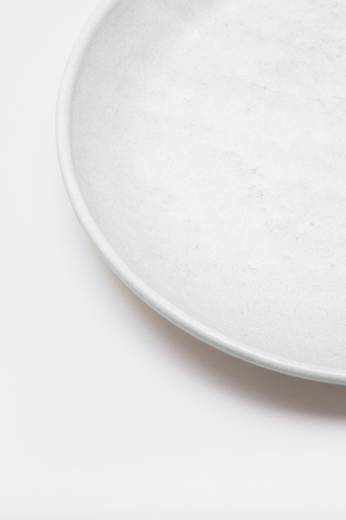 White Plate by Jane Kang
