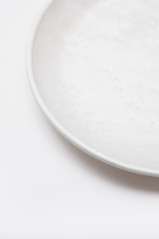 White Plate by Jane Kang