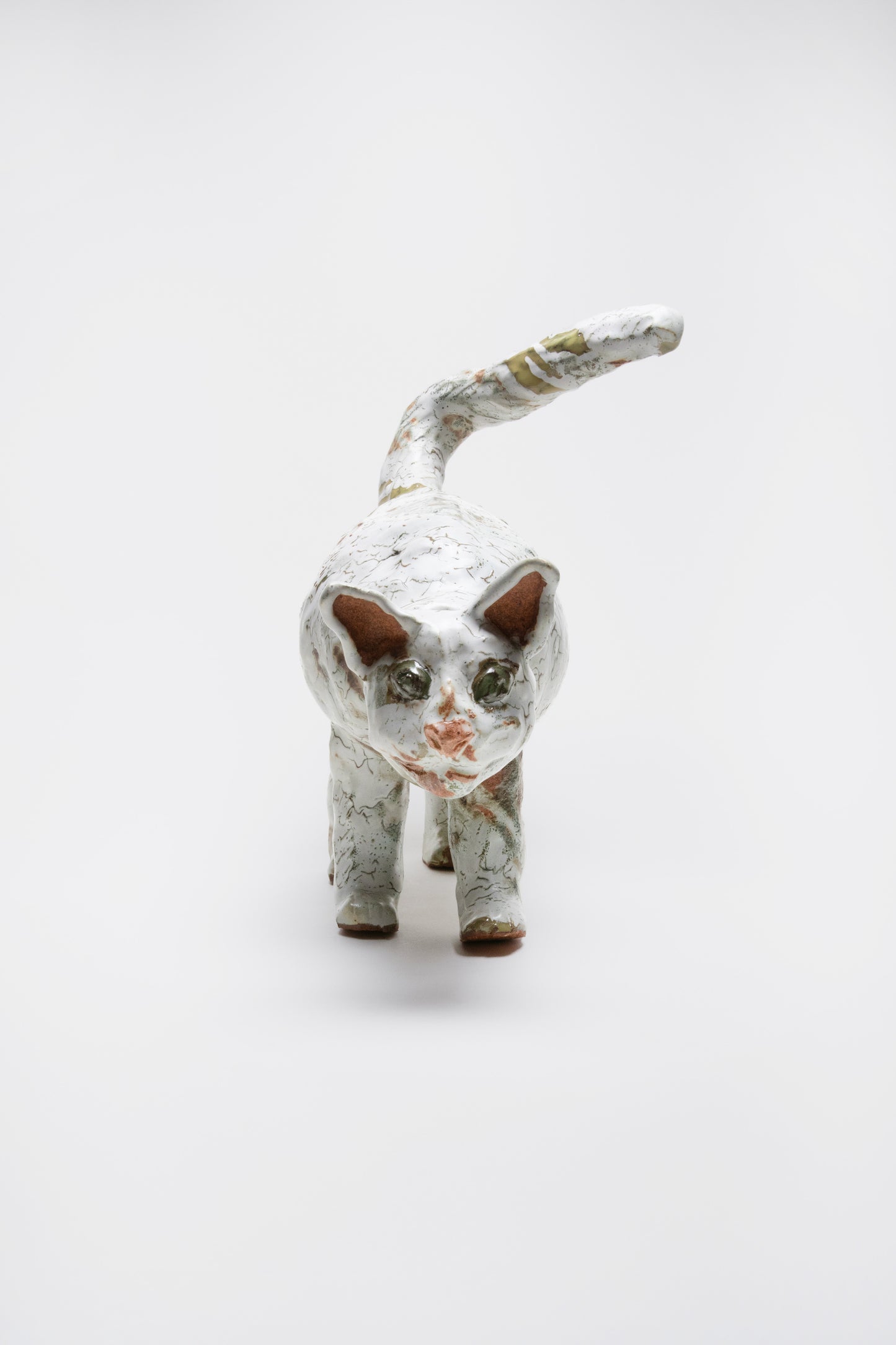 Ceramic Kitties by Richard Nam