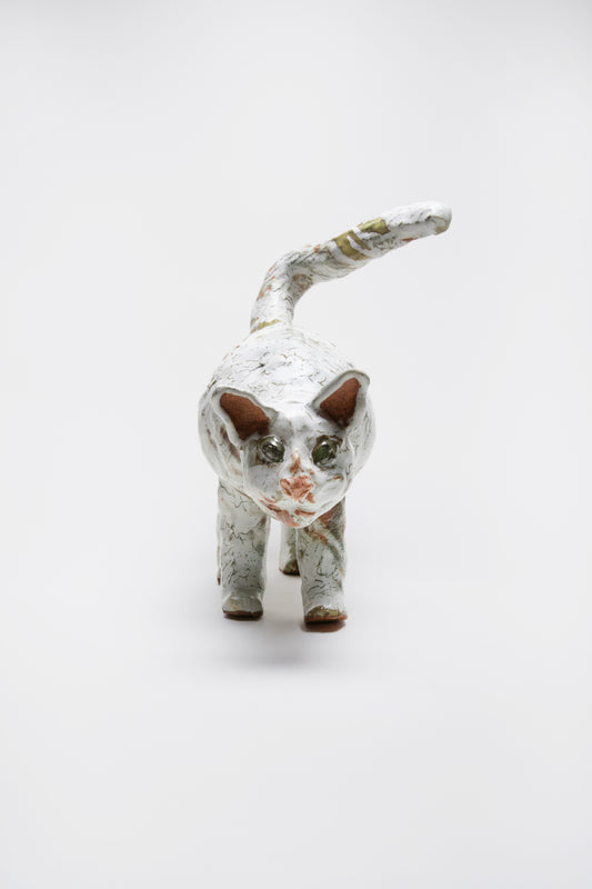 Ceramic Kitties by Richard Nam