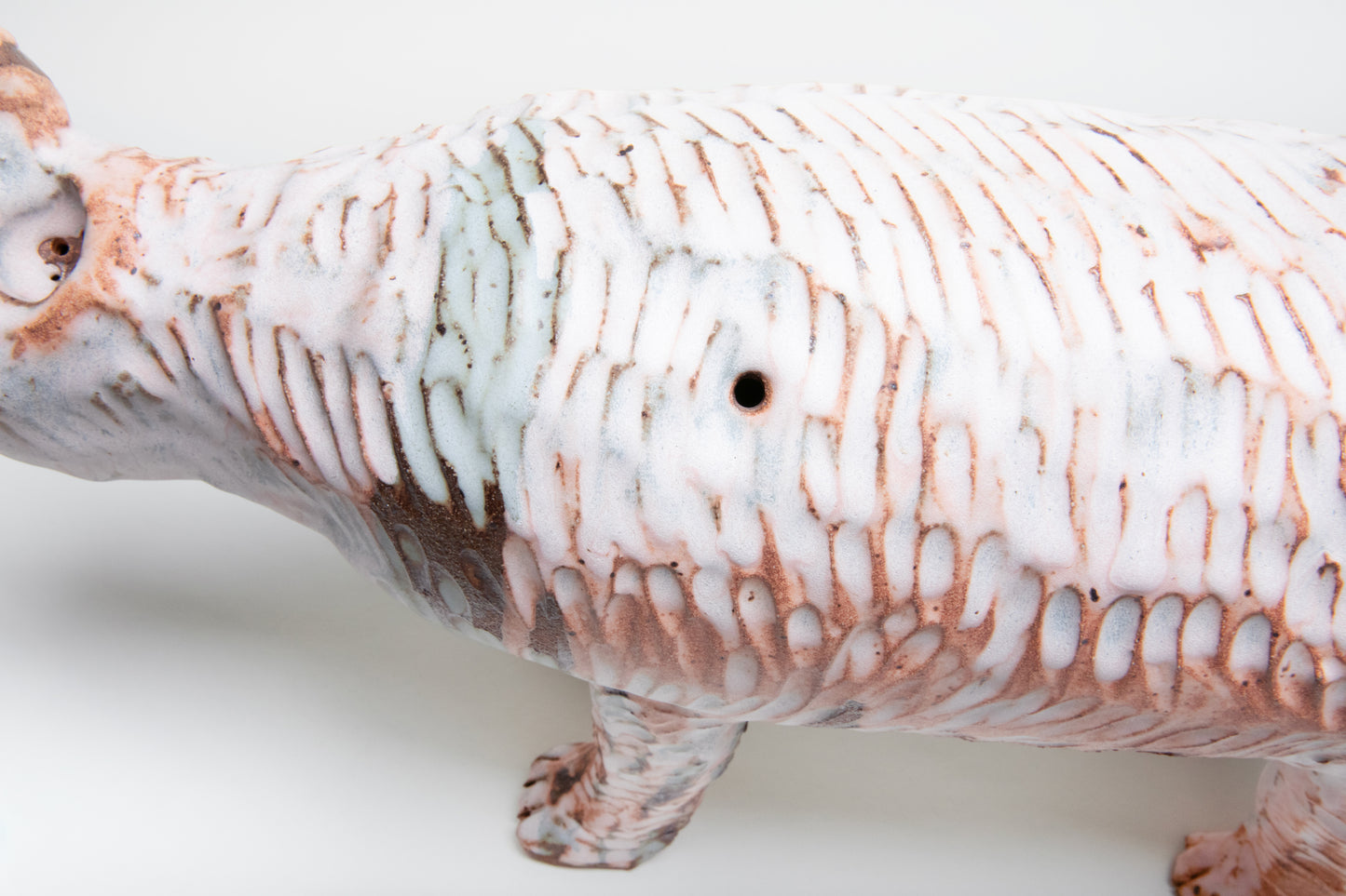 Ceramic Kitties by Richard Nam