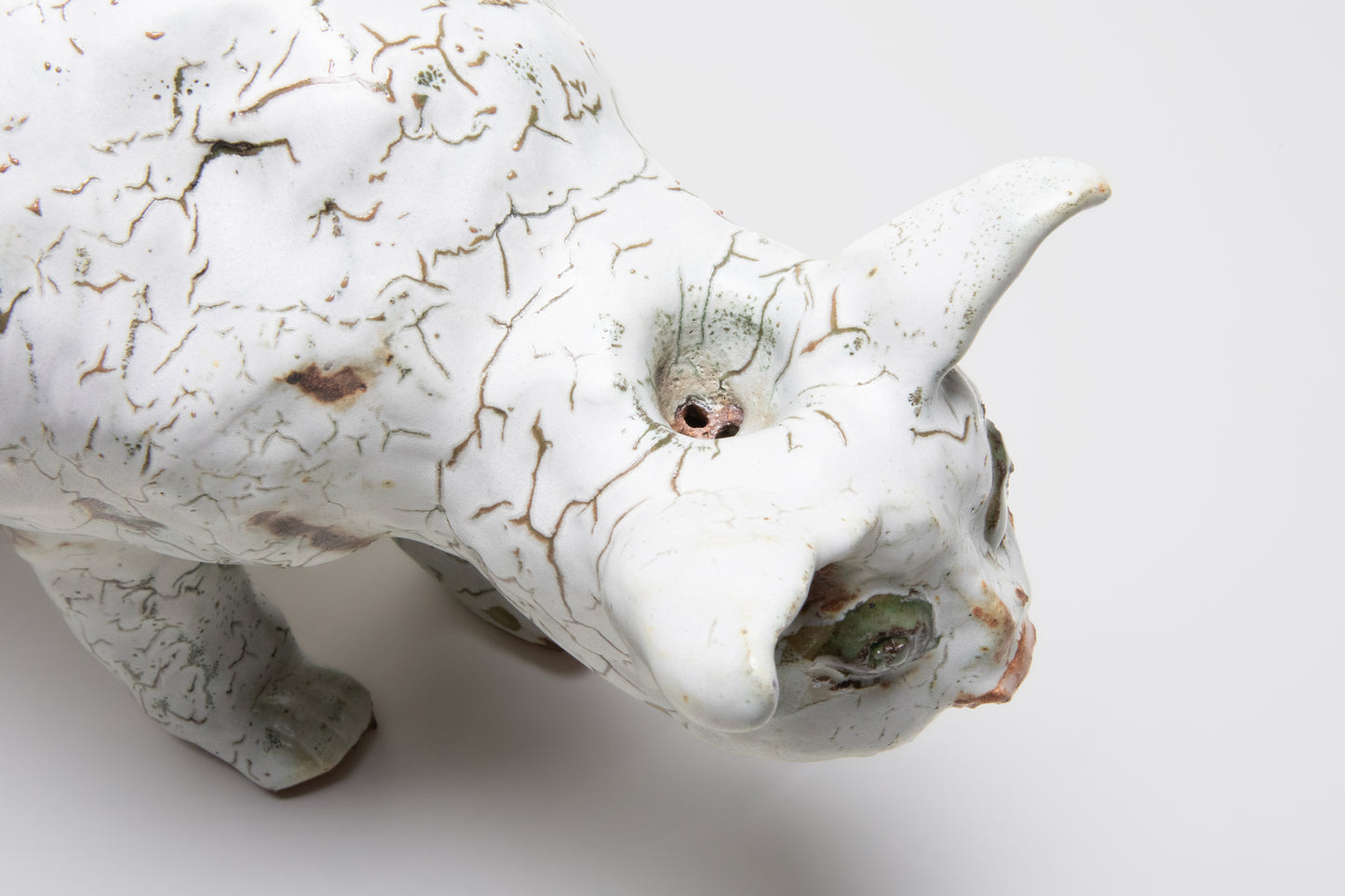 Ceramic Kitties by Richard Nam