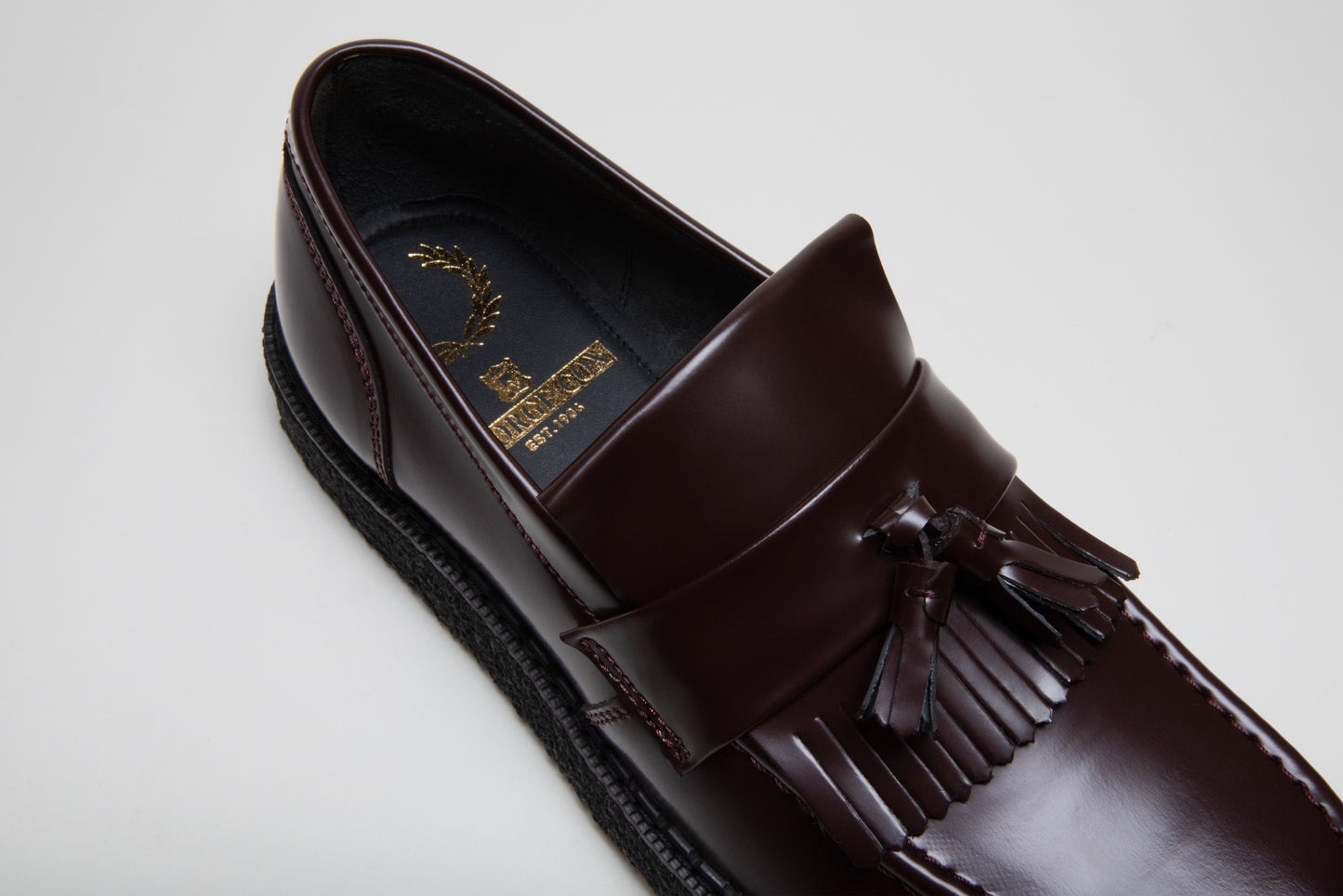 George Cox - Men's - Fred Perry Tassel Loafer Oxblood