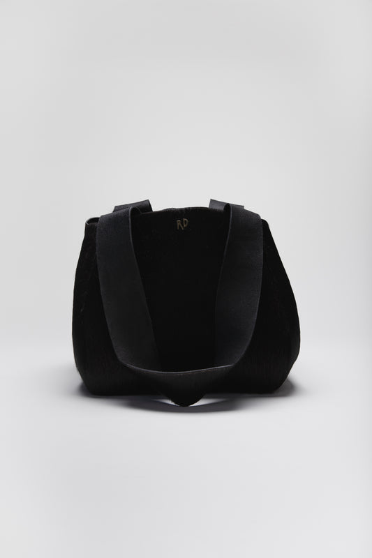 RD Logo Bag Large in Black Hair