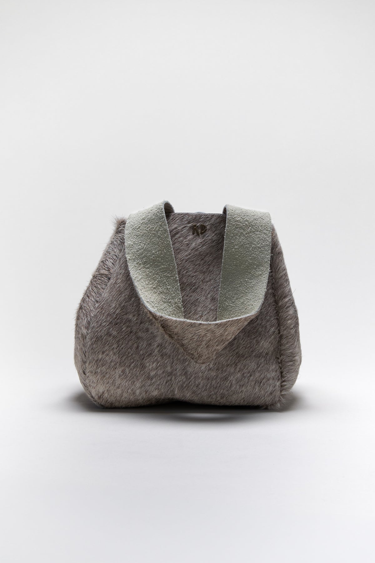 RD Logo Bag in Grey Hair