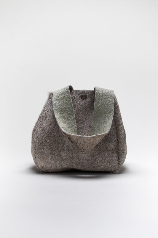 RD Logo Bag in Grey Hair