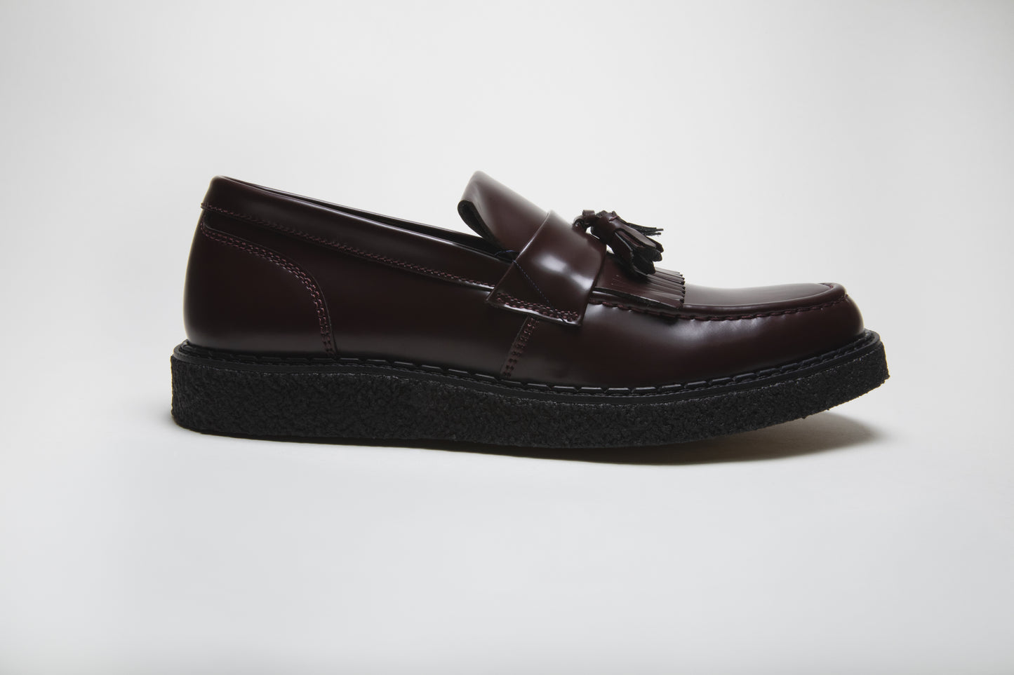 George Cox - Men's - Fred Perry Tassel Loafer Oxblood