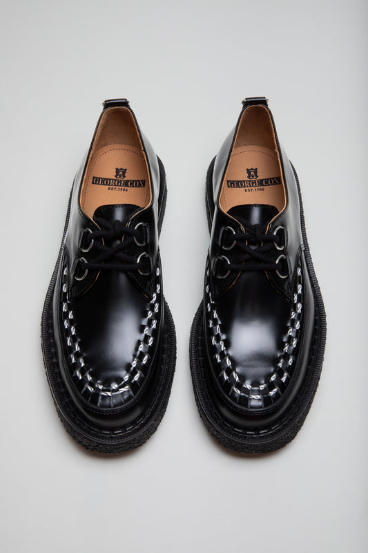 George Cox - Men's - Mastermind Hatton Black/Steel Interlace