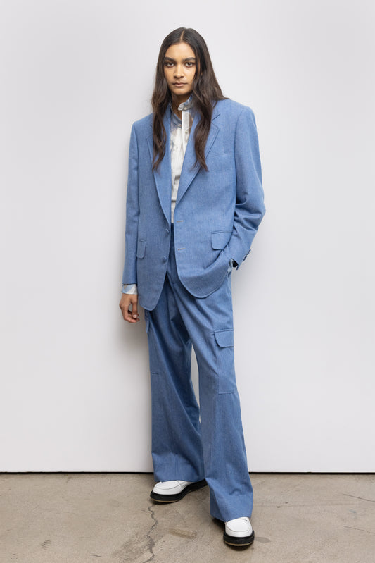 Denim Suit by HS68 + Anna Rosen
