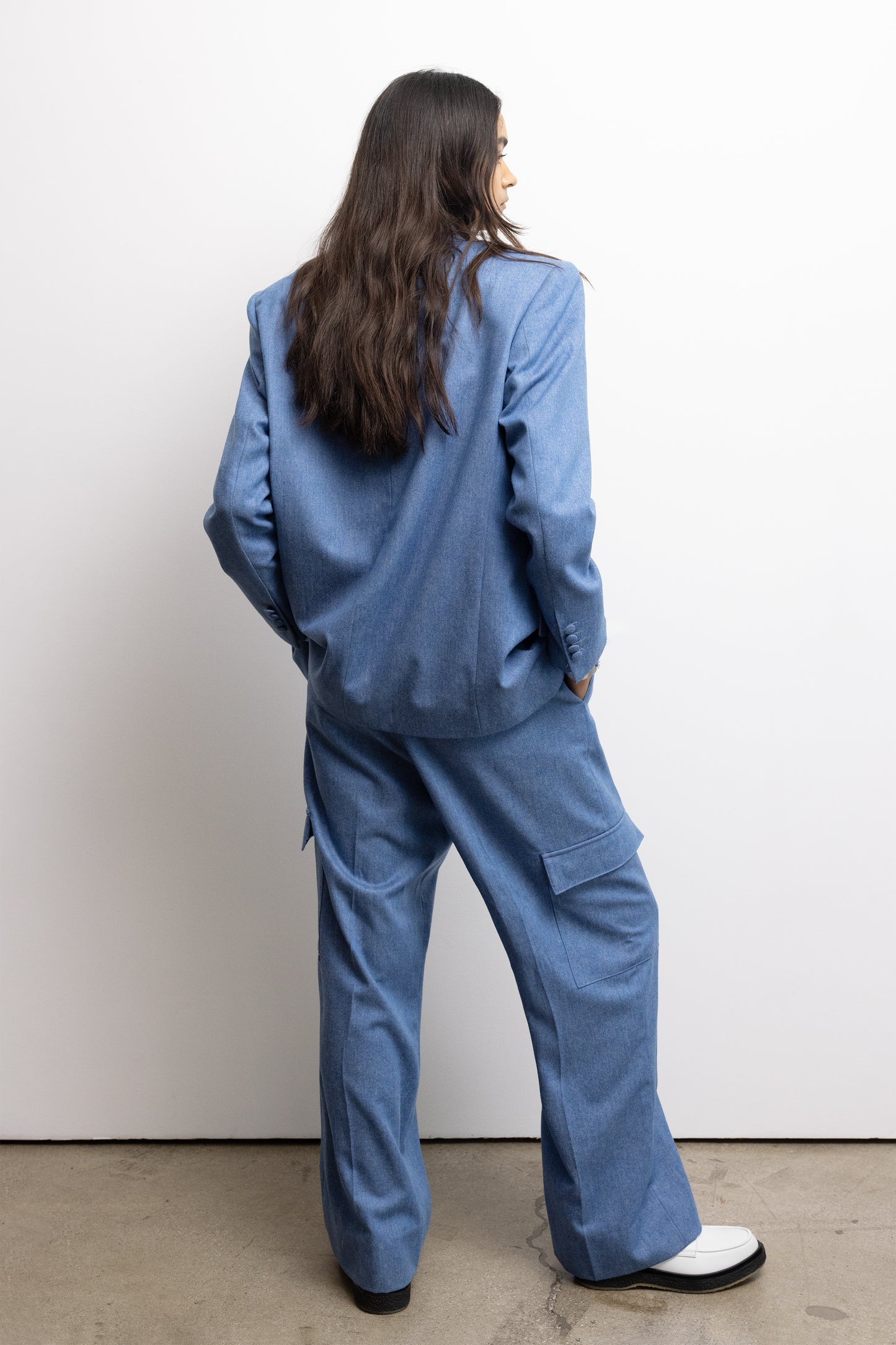 Denim Suit by HS68 + Anna Rosen