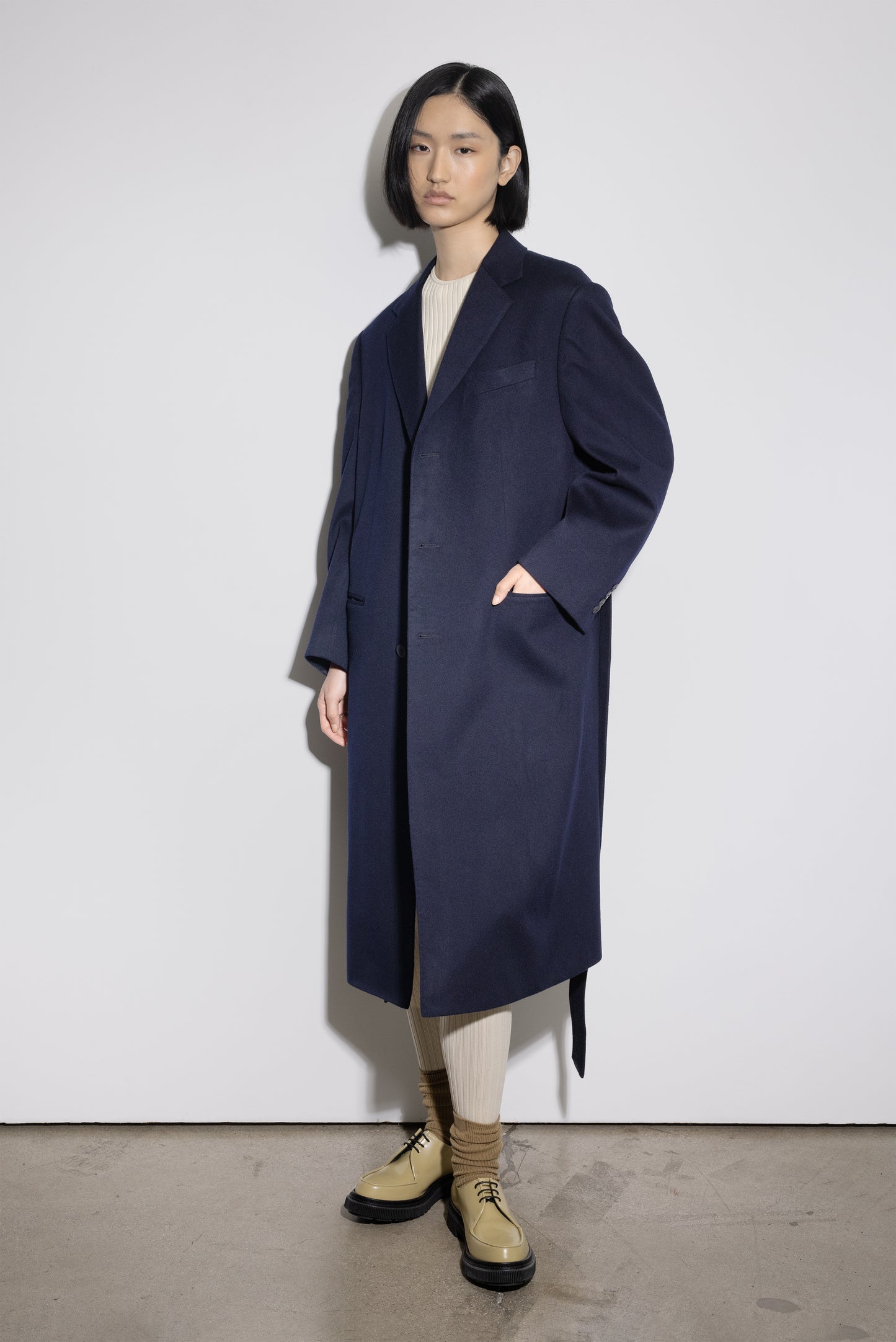 Belted Long Coat