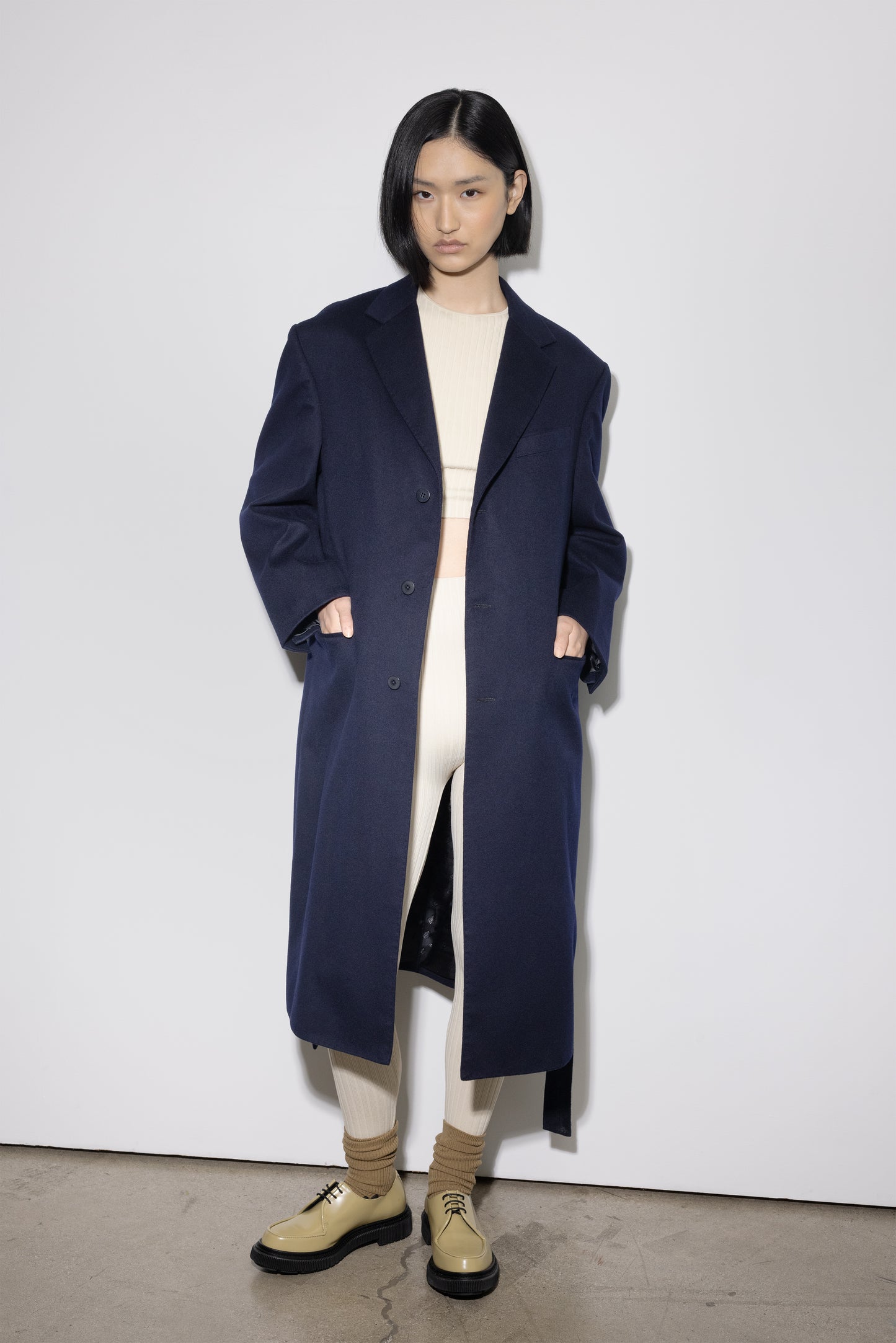 Belted Long Coat